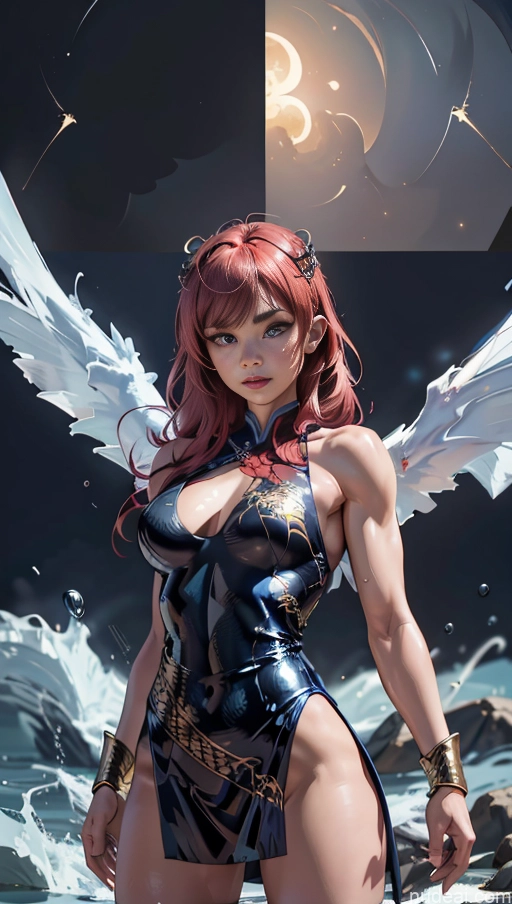 related ai porn images free for China Dress Of Kisaki (Blue Archive) Fantasy Armor Knight Perfect Boobs Muscular Abs Several Bodybuilder Surrealist Dynamic View Powering Up Superhero Regal Has Wings