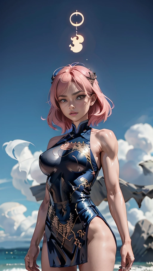 ai nude image of pics of China Dress Of Kisaki (Blue Archive) Fantasy Armor Knight Perfect Boobs Muscular Abs Several Bodybuilder Surrealist Dynamic View Powering Up Superhero Regal Has Wings