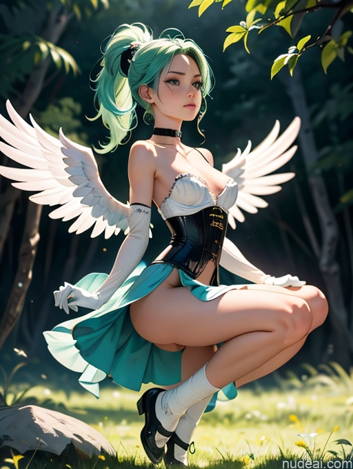 related ai porn images free for Lingerie Model One Perfect Boobs Beautiful Small Ass Skinny Short Tall Fairer Skin 18 Green Hair Japanese Skin Detail (beta) Front View T-pose Angel Bodypaint Choker Corset Dress Gloves High Socks Ponytail Meadow