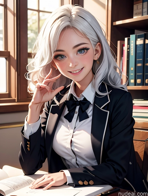 related ai porn images free for 18 German Curly Hair White Hair Happy Professor Shirt Suit