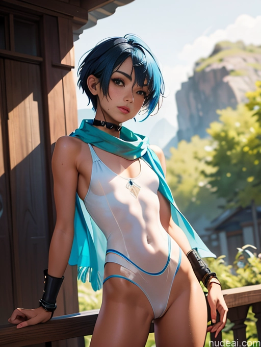 related ai porn images free for Sorority Asian Tanned Skin Oiled Body Pixie Blue Hair Choker Long Legs Short Beautiful 18 Small Tits Scarf Steampunk Tank Top Small Ass Transparent Skinny