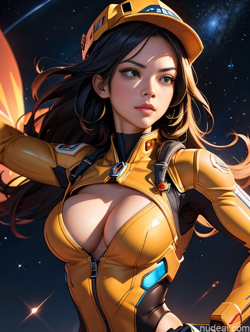 related ai porn images free for Detailed Powering Up Dark Lighting Jewelry Cleavage Stargazing Dynamic View Jumping Construction Worker Space Suit Cyborg Muscular Busty Girl