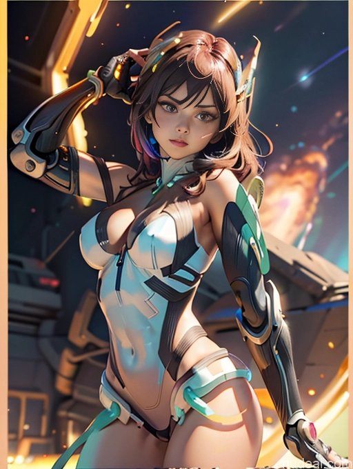 related ai porn images free for Detailed Powering Up Dark Lighting Jewelry Cleavage Stargazing Dynamic View Jumping Construction Worker Space Suit Cyborg Muscular Busty Girl Deva Battle Suit/Angela Balzac Cosplay Cyberhelmet V3