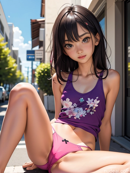 related ai porn images free for Sorority Small Tits Small Ass Skinny 18 Asian Spreading Legs Panties Tank Top