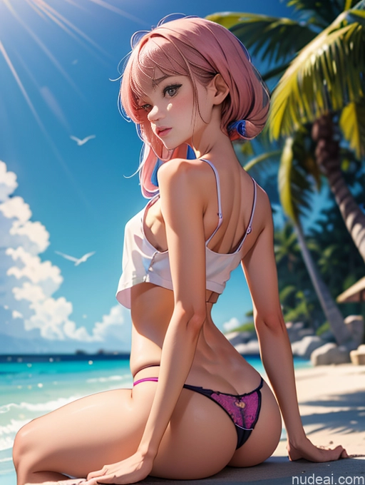 related ai porn images free for Sorority Small Tits Small Ass Skinny 18 Asian Spreading Legs Panties Tank Top
