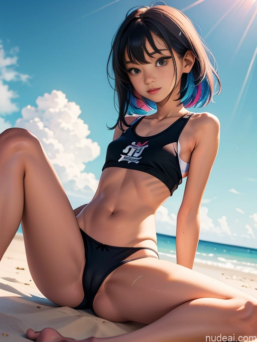 related ai porn images free for Sorority Small Tits Small Ass Skinny 18 Asian Spreading Legs Panties Tank Top