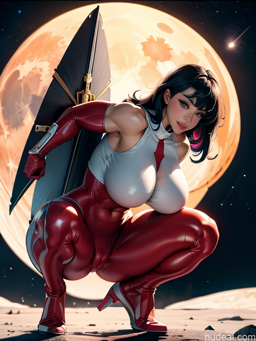 related ai porn images free for Busty Huge Boobs Perfect Boobs Beautiful Lipstick Big Ass Thick Muscular Big Hips Perfect Body Moon Squatting Pubic Hair Superhero Japanese Black Hair Bangs Front View Nude