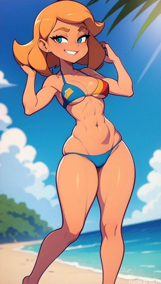 related ai porn images free for Crisp Anime Front View Athlete Muscular Abs Beautiful Ginger Beach Seductive Perfect Boobs Thick Tanned Skin Dutch Tall Long Legs Long Hair Bikini 30s T-pose