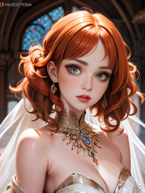 related ai porn images free for Wedding Dress Extension (Champagne) Cute Monster Curly Hair Of Love AliceDV