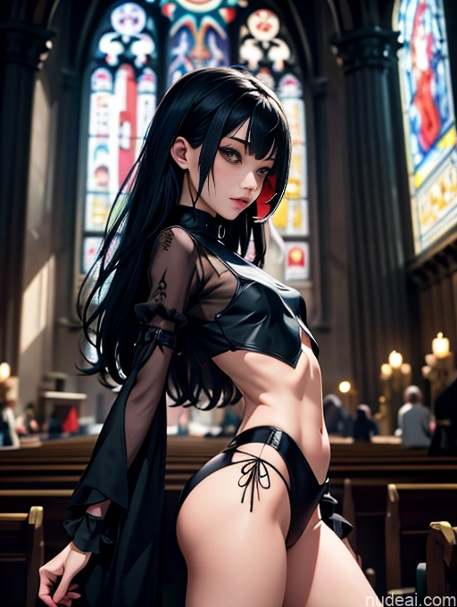 related ai porn images free for Sorority 18 Asian Dark Fantasy Church Spreading Legs Goth Dark Lighting Cosplay Stylish Small Tits Small Ass Skinny Transparent
