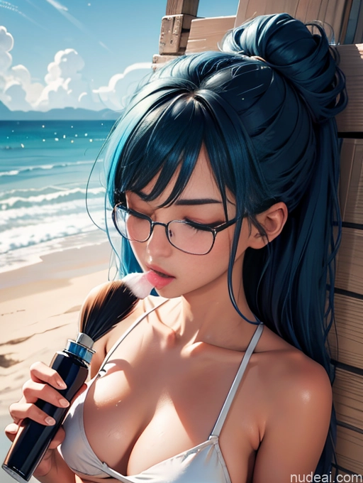 related ai porn images free for Woman + Man Two Perfect Boobs Beautiful Glasses Perfect Body 18 Orgasm Sexy Face Blue Hair Hair Bun Russian Painting Beach Blowjob Angel