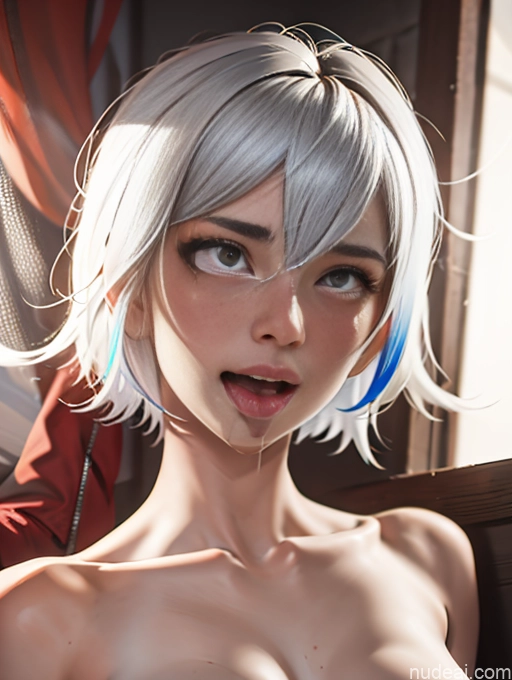 related ai porn images free for Kidnap Small Tits 18 White Hair Straight White 3d Nude Ahegao (smile)