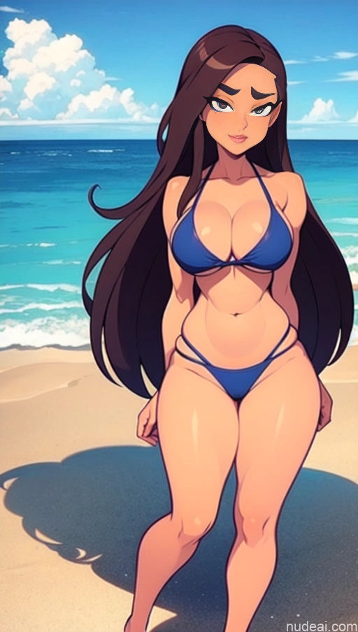 related ai porn images free for Athlete One Busty Perfect Boobs Beautiful Muscular Thick Abs Long Legs Tall Big Hips Perfect Body Tanned Skin 20s Seductive Brunette Long Hair Dutch Warm Anime Beach Front View T-pose Bikini