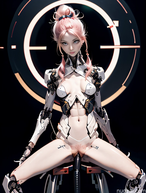 ai nude image of pics of Dark Lighting Jewelry Futuristicbot V2 18 Serious Sexy Face Cyborg Stylish Onsen Abs Dynamic View Reverse Cowgirl Small Tits Beautiful Skinny Japanese Cyberpunk Graphics Pink Hair Pigtails