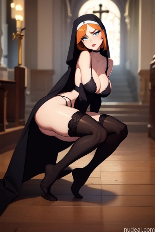 related ai porn images free for Lingerie Model Busty Perfect Boobs Beautiful Big Ass Thick Long Legs Tall Perfect Body Long Hair 20s Serious Ginger German Church Goth Nun