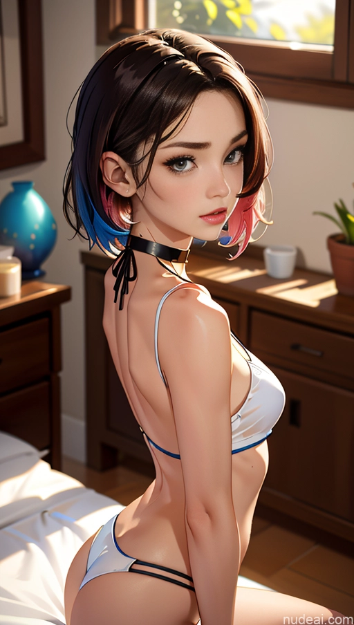 related ai porn images free for One Sorority Skinny Small Tits Small Ass 18 Sad Brunette Pixie White Bedroom Back View Choker Shirt Hapa Doll Likeness