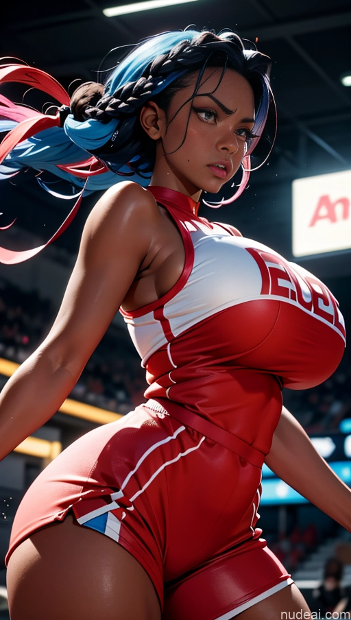 related ai porn images free for Sorority Busty Huge Boobs Perfect Boobs Beautiful Lipstick Big Ass Big Hips Long Legs Perfect Body 20s Braided African Soft + Warm Bright Lighting Detailed Dark Skin Tanned Skin Serious Basketball Angry Blue Hair