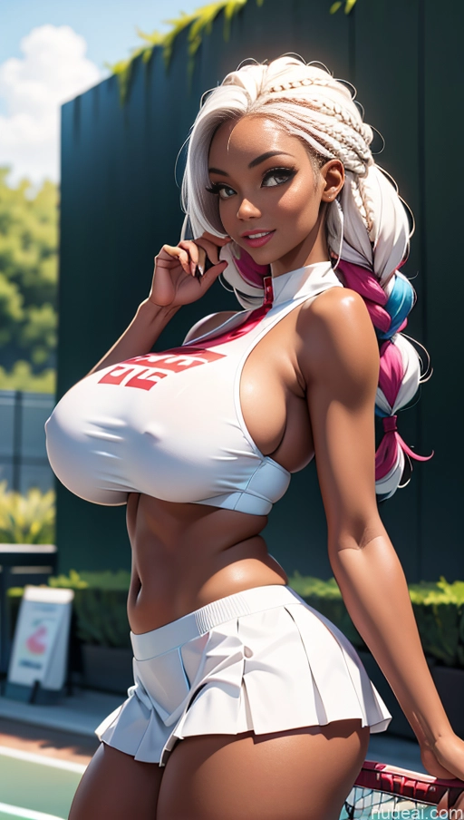 related ai porn images free for Sorority Busty Huge Boobs Perfect Boobs Beautiful Lipstick Big Ass Big Hips Long Legs Perfect Body Tanned Skin Dark Skin 20s Braided African Soft + Warm Bright Lighting Detailed Tennis Happy White Hair