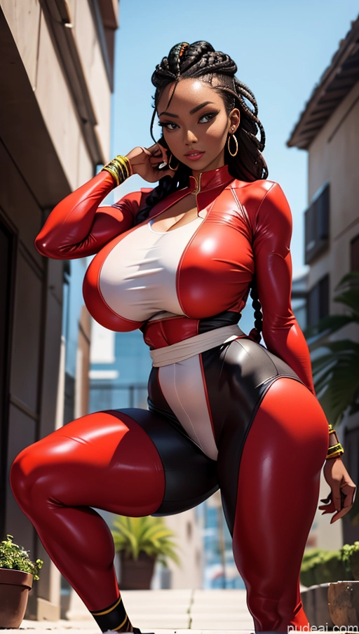 related ai porn images free for Busty Huge Boobs Perfect Boobs Beautiful Big Ass Big Hips Long Legs Perfect Body Soft + Warm Bright Lighting Detailed Lipstick Milf Abs Tanned Skin Dark Skin 30s Black Hair Braided African Martial Arts