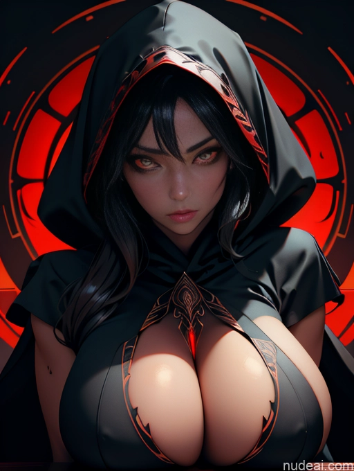 related ai porn images free for Huge Boobs Perfect Boobs Muscular Perfect Body Tanned Skin Detailed Seductive Front Facing Full Body Jewelry Cultist Hood Zdyna_pose Phoenixdress Partially Nude