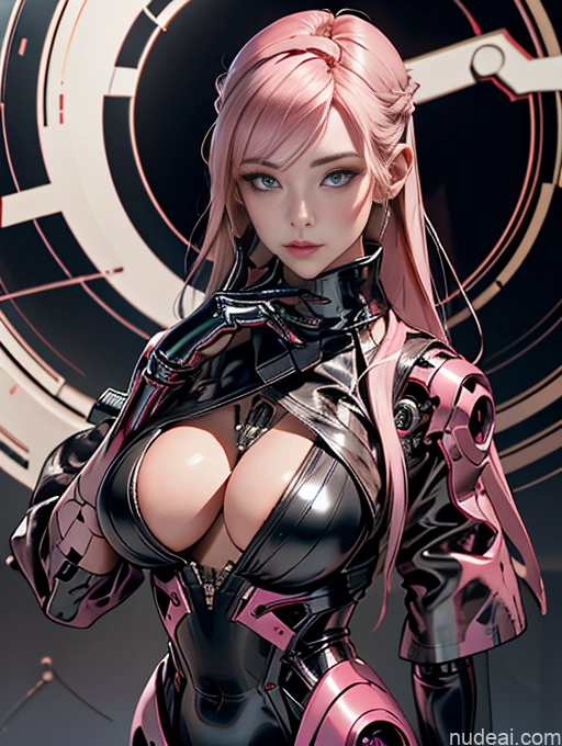 related ai porn images free for Gloves Futuristicbot V2 Close-up View Long Hair Latex Perfect Boobs Pink Hair French