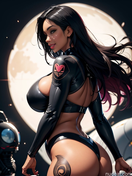 related ai porn images free for Woman Huge Boobs Beautiful Tattoos Lipstick Big Ass Thick Big Hips Perfect Body Pregnant Dark Skin Happy Laughing Slicked African Fishnet Cleavage Dark Lighting Black Hair Side View Mech Suit