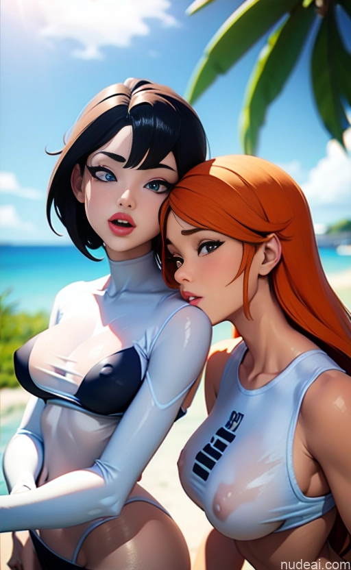 related ai porn images free for Perfect Boobs Tanned Skin Wet T-Shirt A1: A-Mecha Musume A素体机娘 Close-up View Huge Tits, Hard Nipples 3d Cosplay Ginger Beach Volleyball