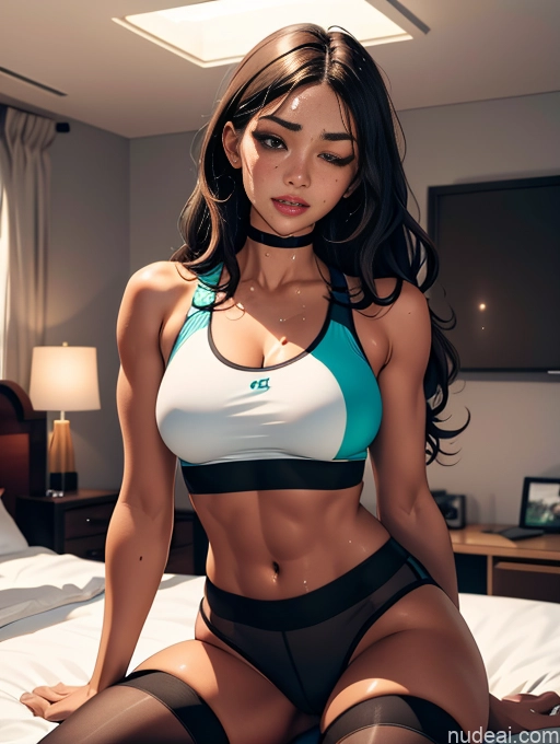 related ai porn images free for Tanned Skin Busty Bedroom Orgasm Thigh Socks Shocked Brunette Pubic Hair Cumshot Long Hair Sports Bra