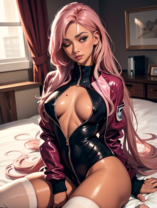 related ai porn images free for Busty Tanned Skin Thigh Socks Oiled Body Pink Hair German Long Hair Nude Bedroom Orgasm Shocked Bomber On Back