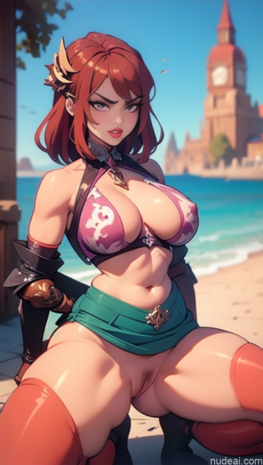 related ai porn images free for Perfect Boobs Tanned Skin Dark Skin Serious Pink Hair Close-up View Khorne Kilt BiBiDongYoung Bodybuilder Ass Grab From Behind