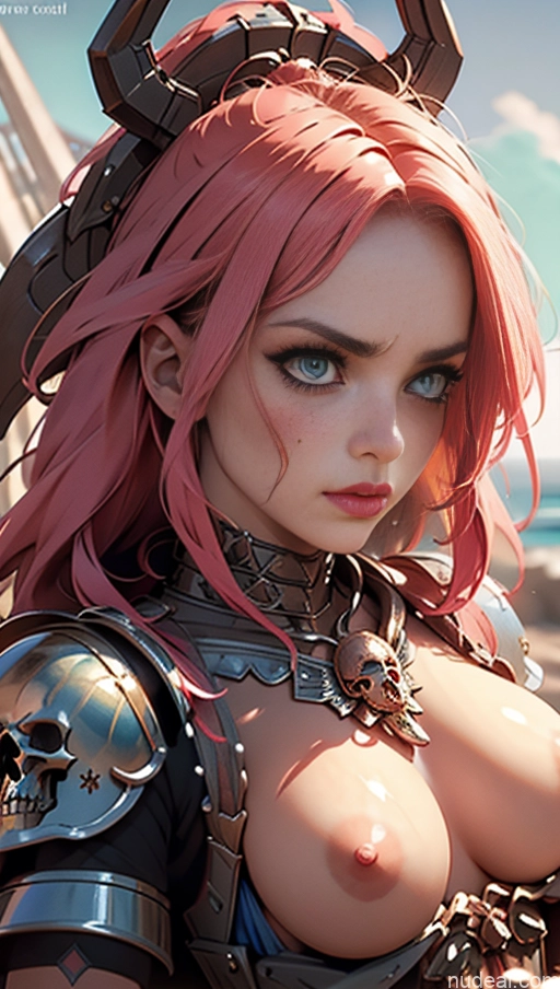 related ai porn images free for Pubic Hair Serious Close-up View Khorne Huge Tits, Hard Nipples Bra Pull Down Pink Hair Greek Clothes