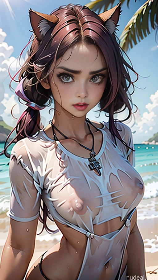 related ai porn images free for Milf Perfect Boobs Lipstick Pubic Hair Tanned Skin Serious Pink Hair Close-up View Purple Hair, Hair Ornament, Twintails, Cat Ears Hairstyle Bollywood Doll Likeness Khorne Wet T-Shirt