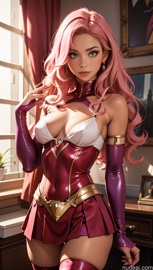 related ai porn images free for Busty Pubic Hair Tanned Skin Bedroom Superhero Thigh Socks Jewelry Pink Hair Curly Hair Micro Skirt Seductive