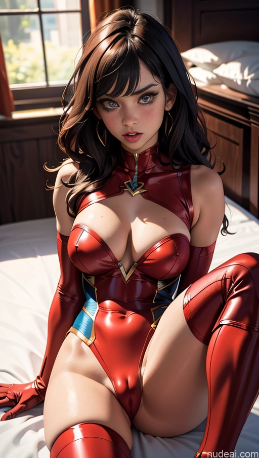 related ai porn images free for Pubic Hair Tanned Skin Jewelry Busty Thigh Socks Bedroom Brunette Shocked Bangs POV Missionary Superhero