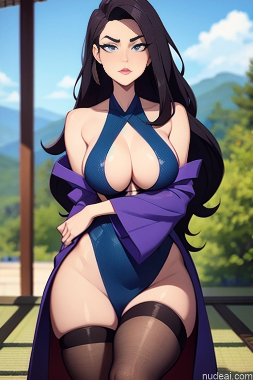related ai porn images free for Model Beautiful Tall Perfect Body Long Hair 18 Serious Brunette Dutch Mountains Kimono