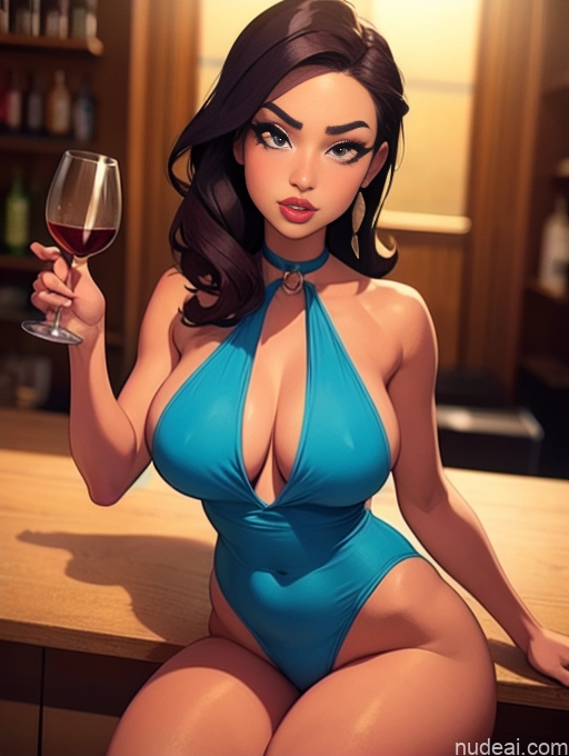 related ai porn images free for Woman Beautiful Tall Perfect Body Long Hair 20s Serious Ginger Dutch Bar Choker Wine Nude