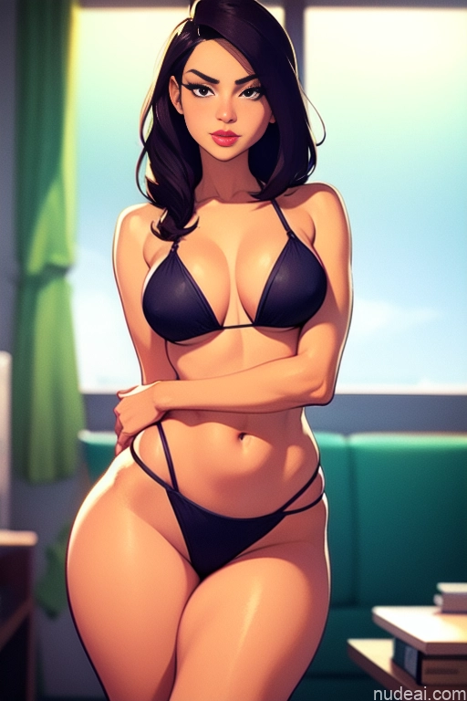 related ai porn images free for Woman One Beautiful Tall Perfect Body 20s Serious Dutch Bright Lighting Microkini Ginger Long Hair 90s Office