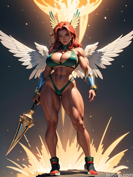 related ai porn images free for Huge Boobs Thick 3d Sexy Face Abs Bodybuilder Front Facing Full Body Hawkgirl