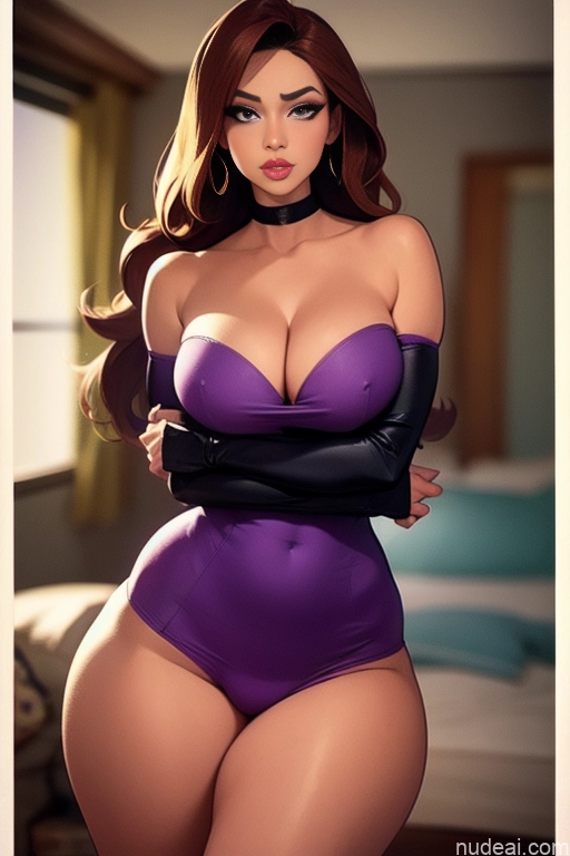 related ai porn images free for Woman Beautiful Tall Perfect Body Long Hair 20s Serious Ginger Dutch Bedroom Casual Dress