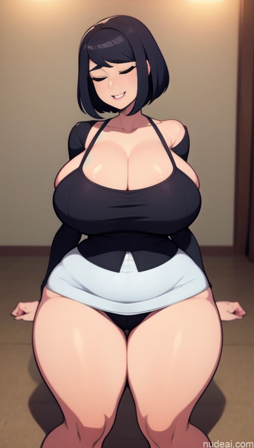 related ai porn images free for Woman Several Busty Huge Boobs Big Ass Chubby Fat Big Hips Long Legs Short Orgasm Black Hair Short Hair White 3d Bedroom Cumshot Nude Front View 80s